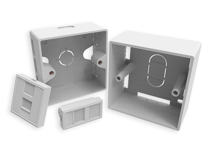 Wall outlets RJ45
